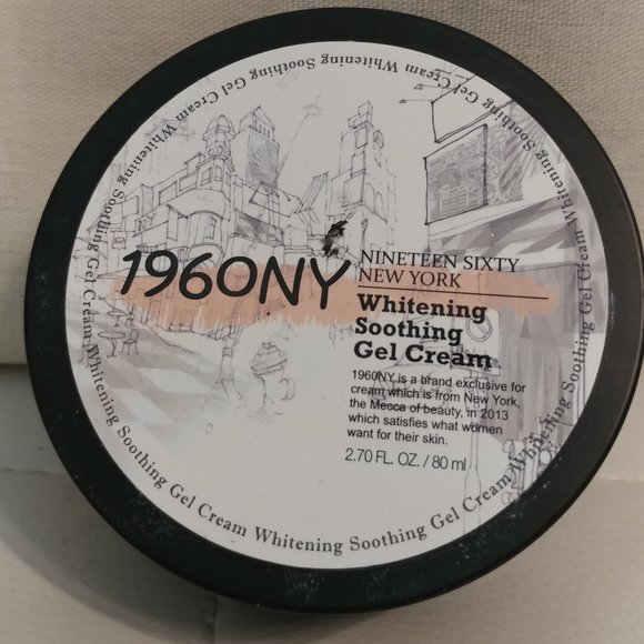 1960NY Whitening Soothing Gel Cream 80ml - Picture 3 of 4